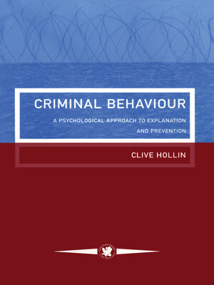 cover image of Criminal Behaviour